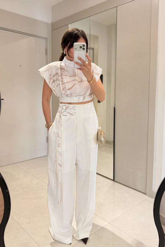 Pearl Veil Two-Piece Set