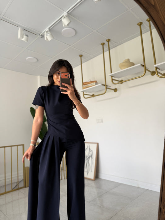 Navy Grace Three-Piece Set