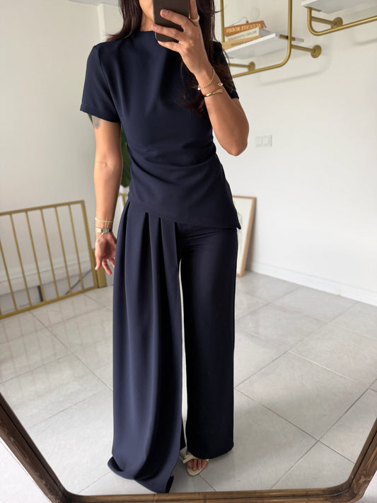 Navy Grace Three-Piece Set