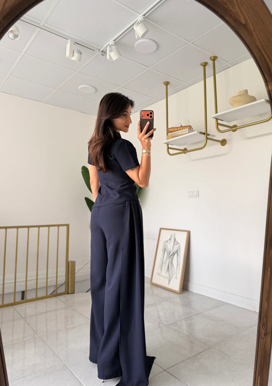 Navy Grace Three-Piece Set