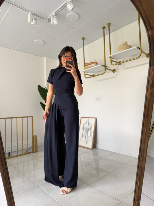 Navy Grace Three-Piece Set