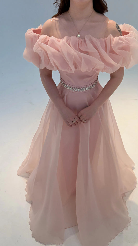 Peri Powder Vibe Evening Dress