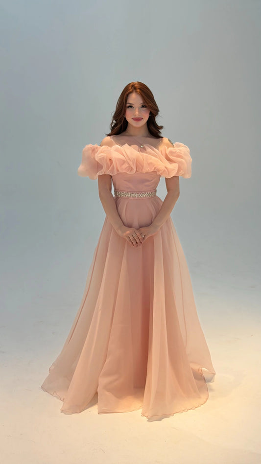 Peri Powder Vibe Evening Dress