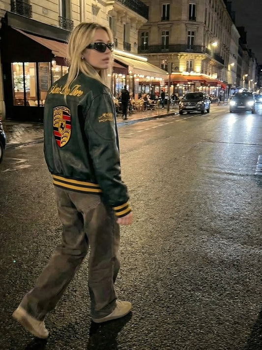 Formula PORSCHE RACING Leather JACKET