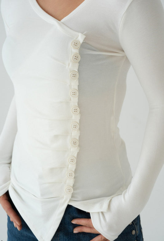 Asymmetrical Knit Sweater