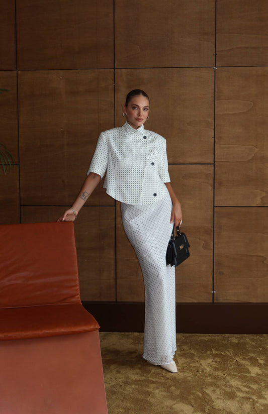 Polka Dot Design Premium Suit