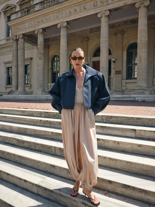 Premium With Epaulettes Piece Stitching Jacket