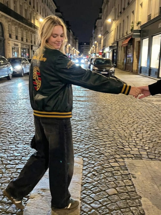 Formula PORSCHE RACING Leather JACKET