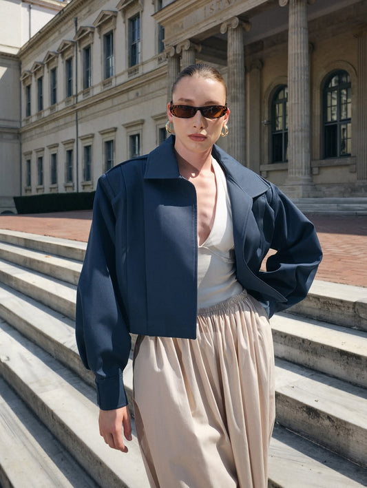 Premium With Epaulettes Piece Stitching Jacket ARVERNA