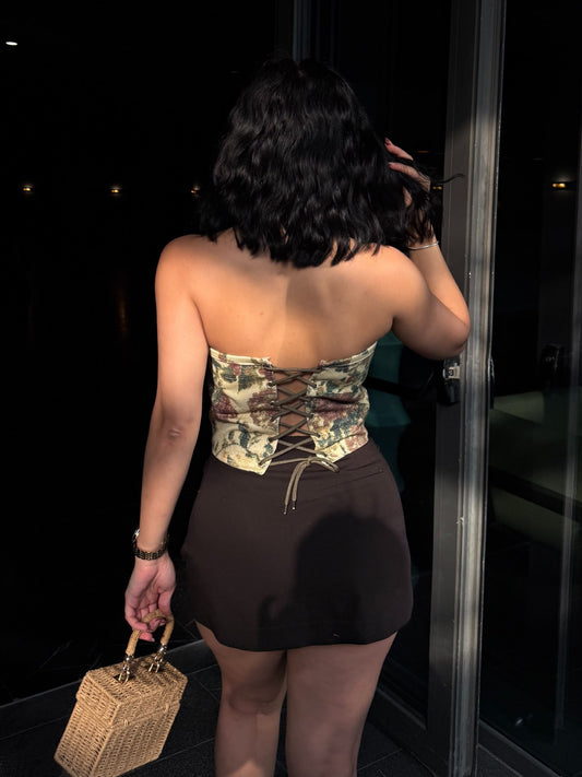 LACE-DETAIL DESIGN CORSET