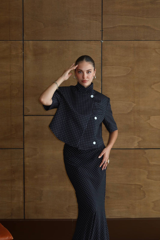 Polka Dot Design Premium Suit