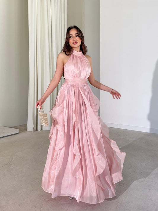 Passion Ruffle Pink Dress