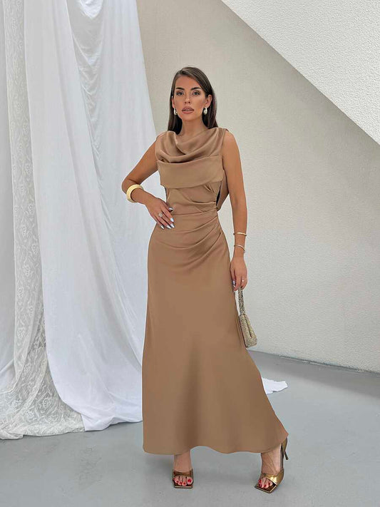 Bronze PURSLANE Maxi Dress