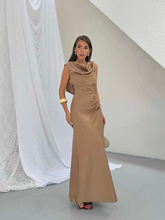 Bronze PURSLANE Maxi Dress