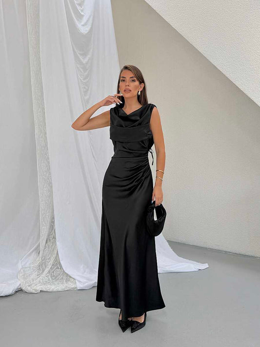 Black PURSLANE Maxi Dress