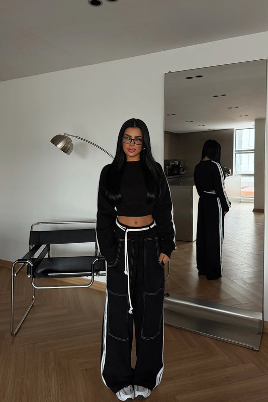 Black Rinaldi Tracksuit