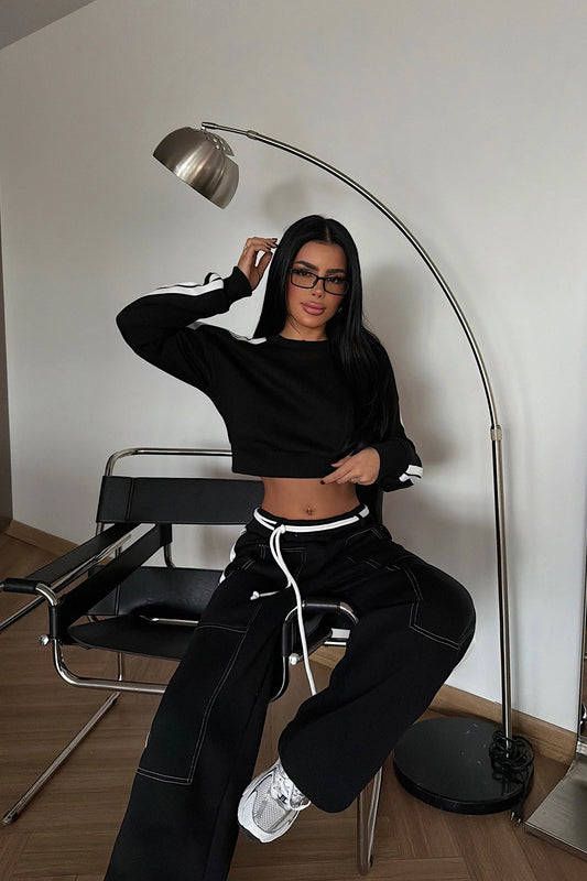 Black Rinaldi Tracksuit