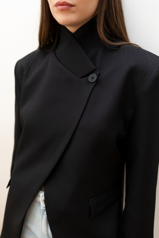 Belinda Mandarin Collar Jacket