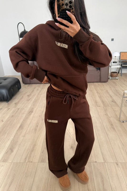 Hidden Sweat Brown Tracksuit