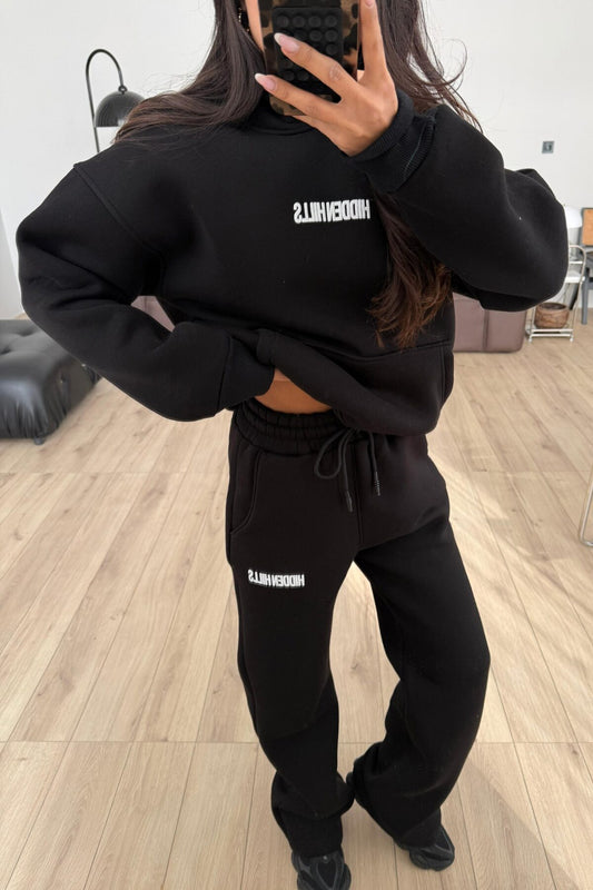 Hidden Sweat Black Tracksuit