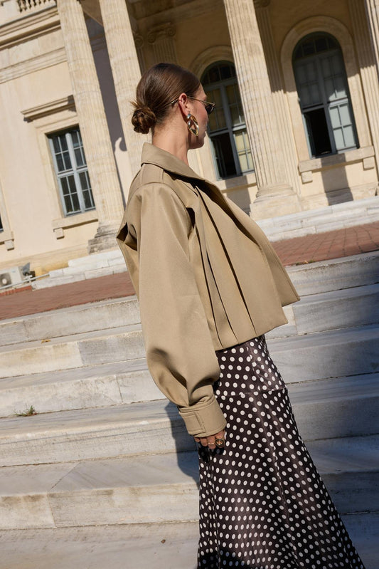 Premium With Epaulettes Piece Stitching Jacket